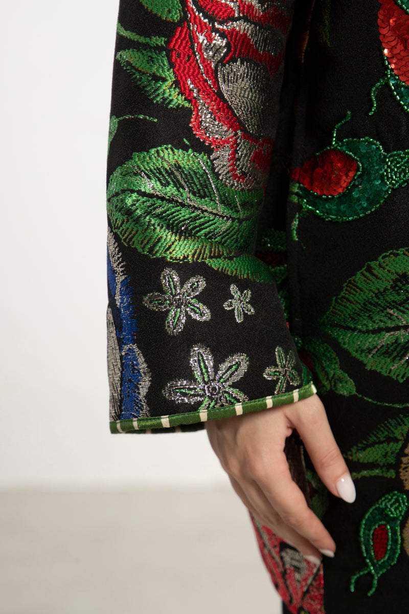 Noura Jacquard Multicolor Jacket