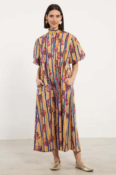 Sidi Cotton Printed Floral Dress