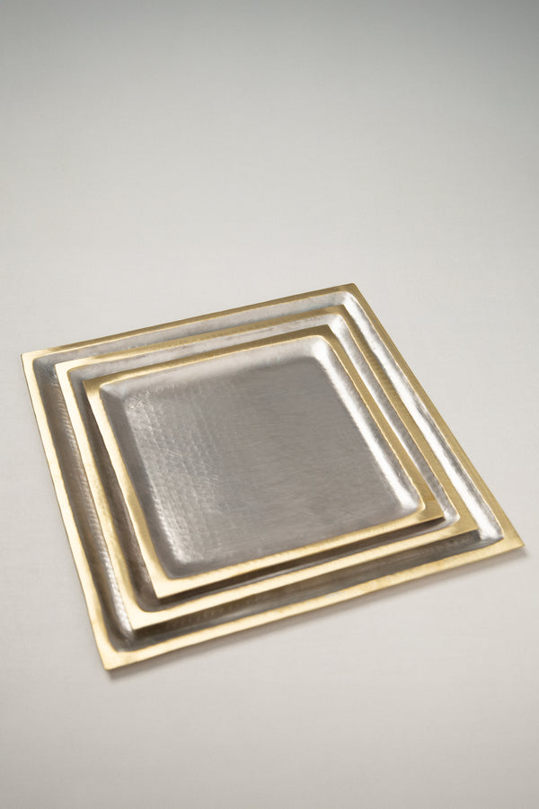 Square Bi Color Tray