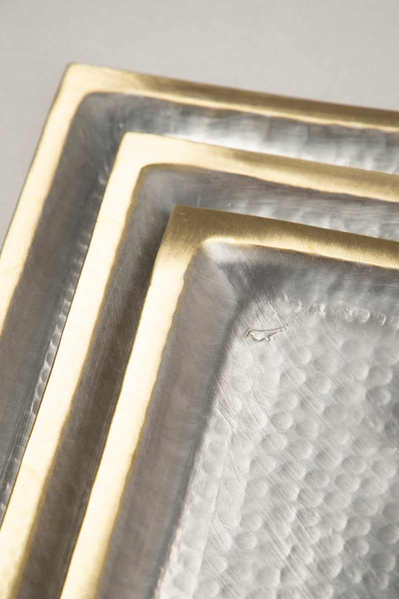 Square Bi-Color Tray