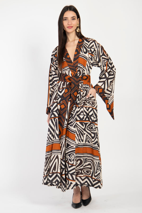 Sofia Cotton Tribal Dress