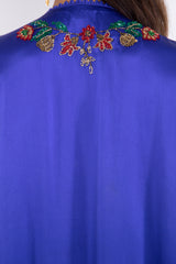 Sahra Silk Azure Blue Dress