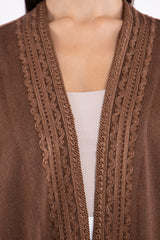 Loro Piana Wool Chestnut Abaya