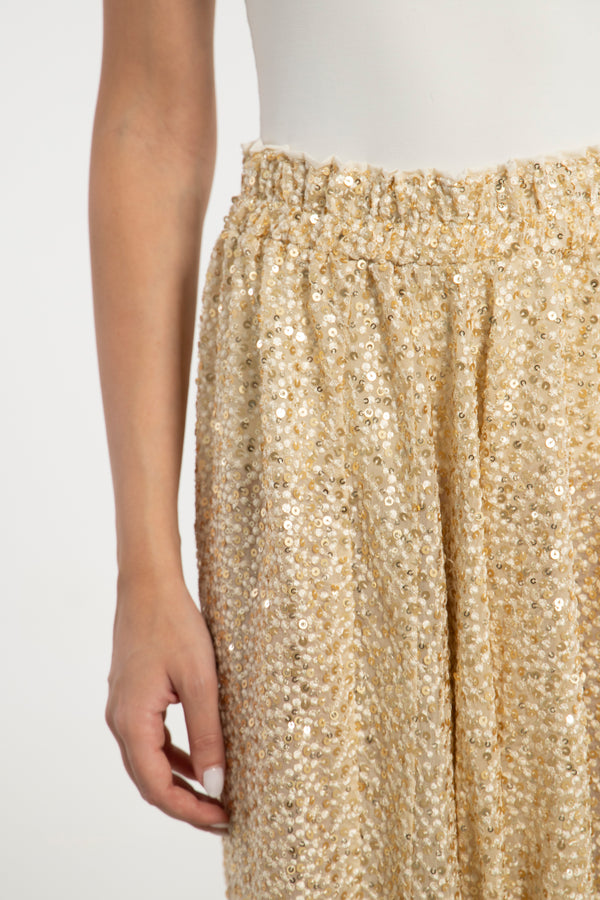 Lina Organza Sequins Embroidered Sirwal