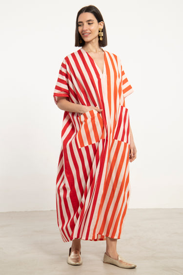 Moulouk Cotton Multicolor Striped Jellaba