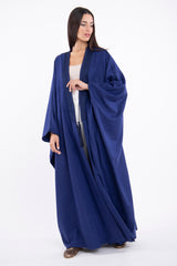 Loro Piana Cashmere Electric Blue Abaya