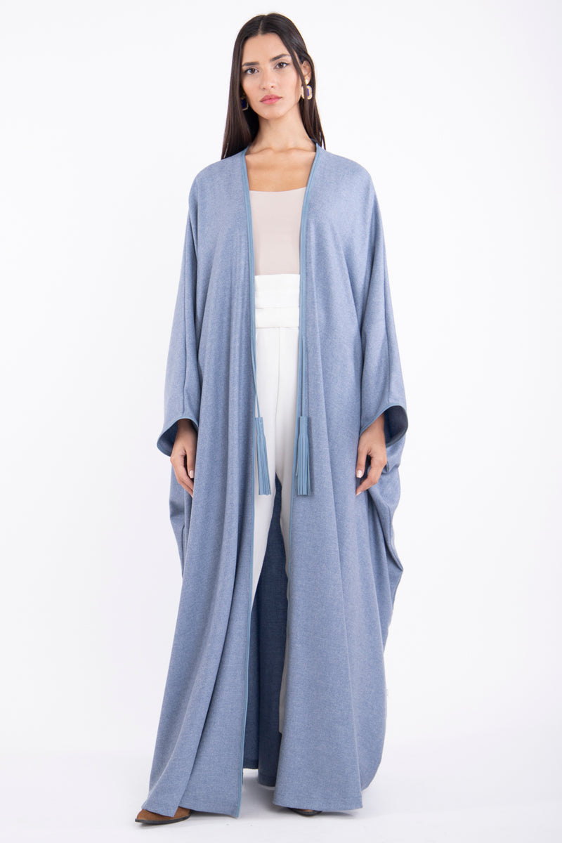 Loro Piana Cashmere Blue Abaya