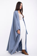 Loro Piana Cashmere Blue Abaya