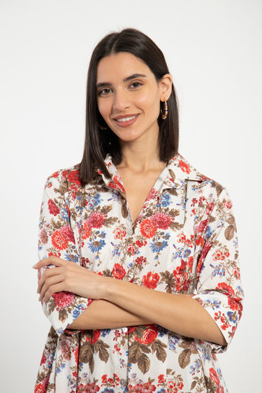 Rimas Cotton Floral Dress