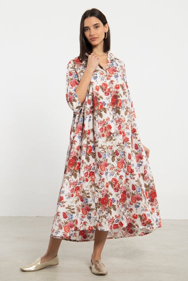 Rimas Cotton Floral Dress