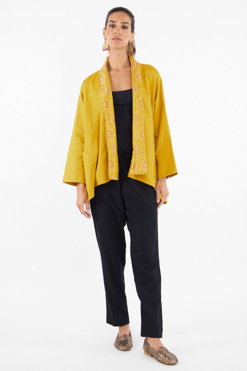 Janna Cotton Yellow Jacket