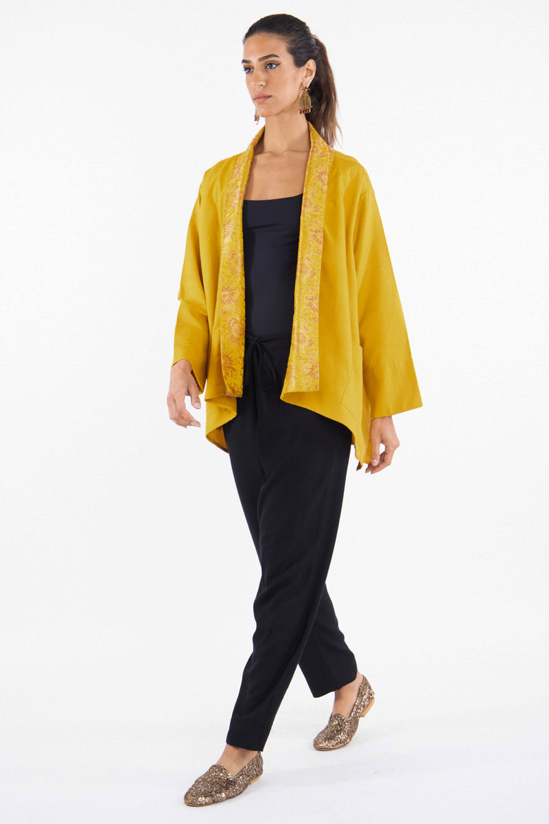 Janna Cotton Yellow Jacket