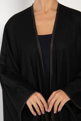 Loro Piana Cashmere Charcoal Black Abaya