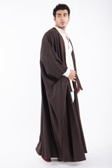 Loro Piana Cashmere Dark Brown Abaya