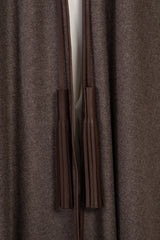 Loro Piana Cashmere Brown Abaya