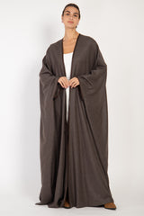 Loro Piana Cashmere Brown Abaya