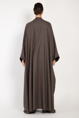 Loro Piana Cashmere Brown Abaya