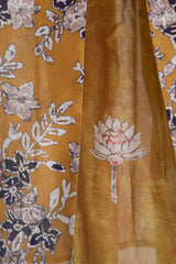 Dana Cotton Silk Honey Dress