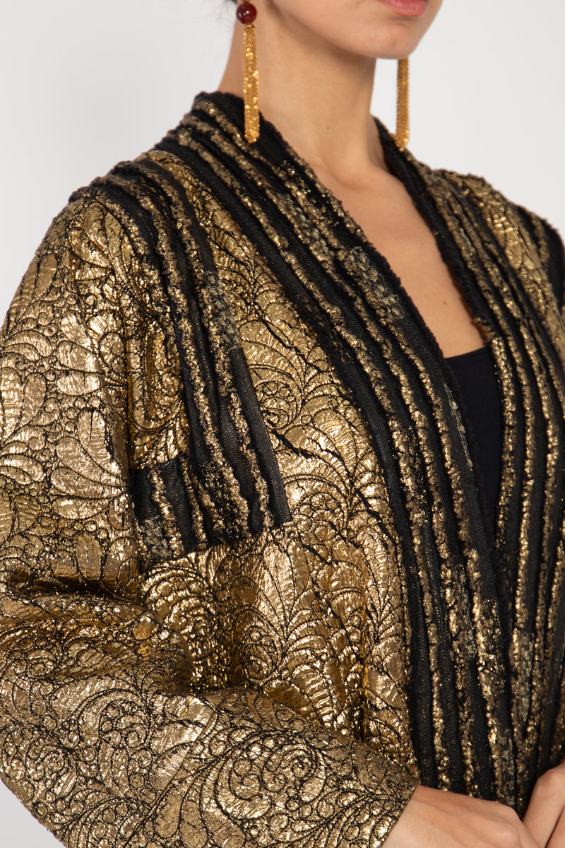 Rim Gold Majesty Velvet Coat