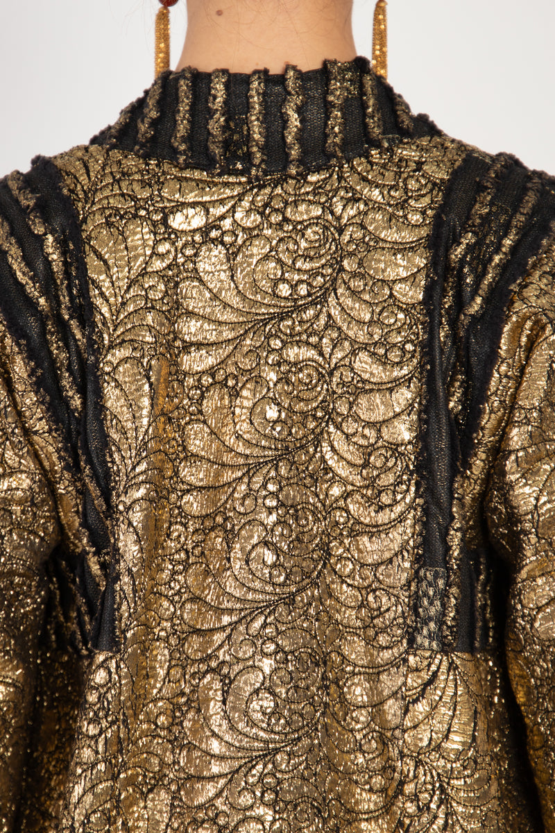 Rim Gold Majesty Velvet Coat