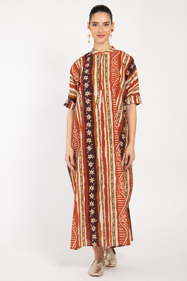 Helen Cotton Tribal Dress