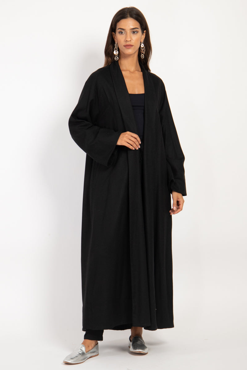 Dina Wool Black Coat