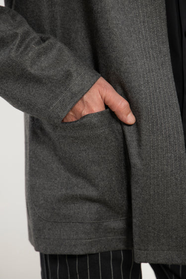 Khaled Wool & Cashmere Grey Jacket