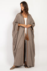 Loro Piana Cashmere Sepia Abaya