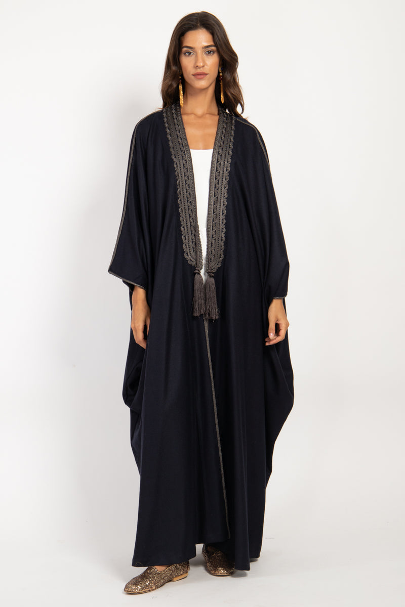 Loro Piana Cashmere Dark Night Abaya