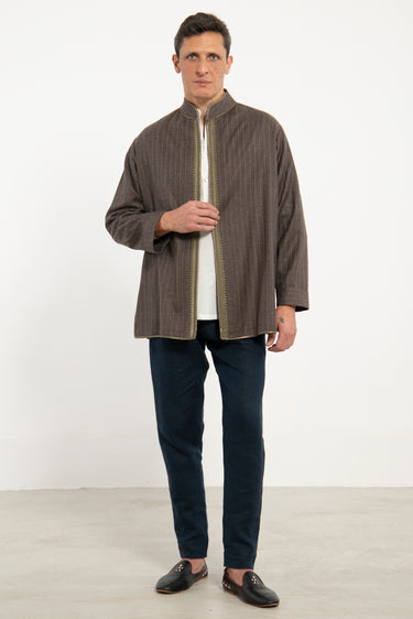 Abu Wool & Cashmere Mocha Jacket