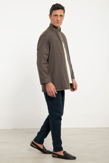 Abu Wool & Cashmere Mocha Jacket