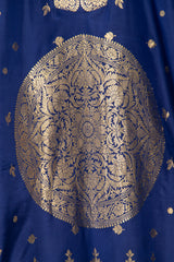 One-Of-A-Kind Rania Silk Royal Blue Dress