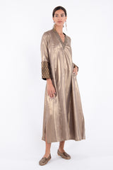 Soula Linen Gold Dress