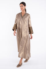 Soula Linen Gold Dress