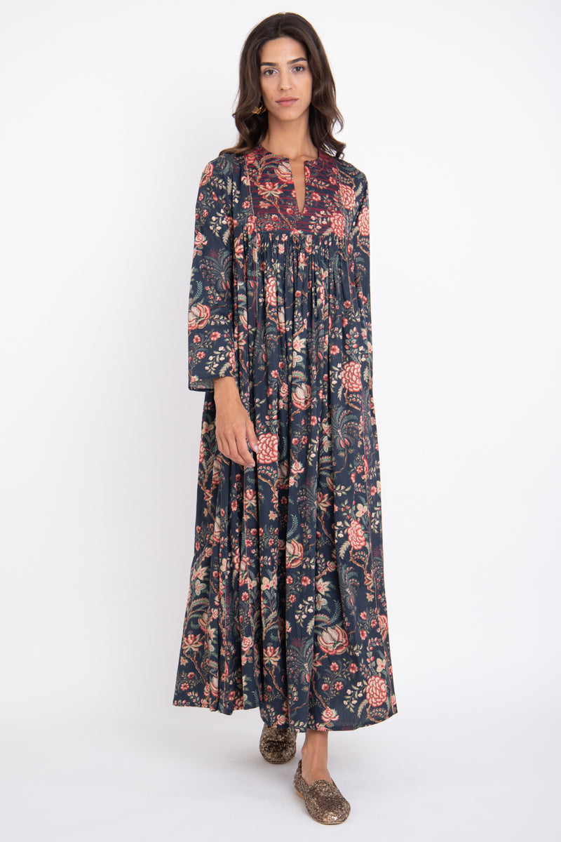 Farida Cotton Autumn Dress