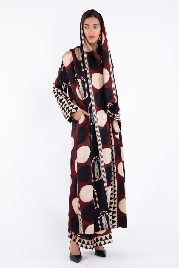 One-Of-A-Kind Madhuri Silk Printed Dress