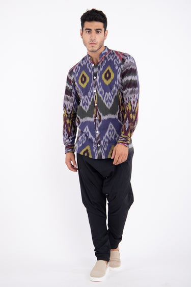 Philippe Cotton Ikat Shirt