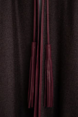 Loro Piana Cashmere Dark Brown Abaya