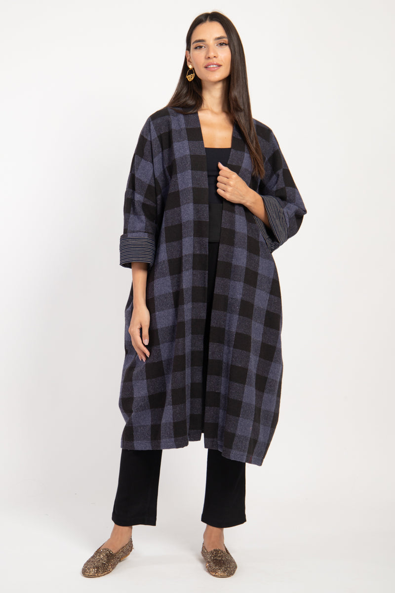 Tilal Wool Plaid Jacket