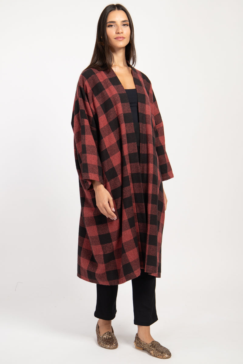 Tilal Wool Plaid Jacket