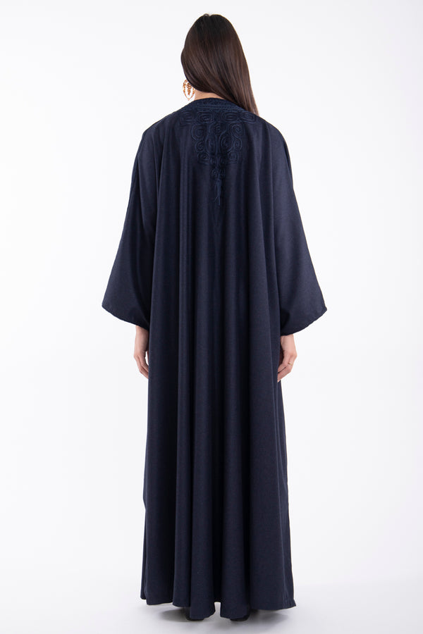 Loro Piana Wool & Cashmere Navy Abaya