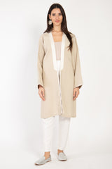 Classic Linen Beige Jacket