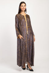 Youmna Velvet Burnout Dress