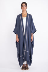 Foulard Wool Blue Abaya