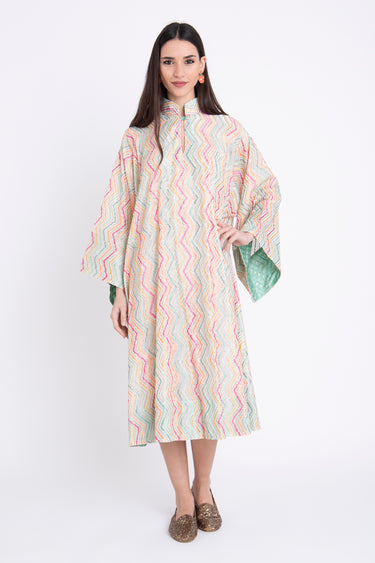 Nour Cotton Embroidered Dress