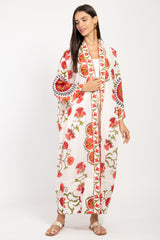 Sherif Cotton Cambric Printed Abaya