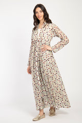 Rayan Cotton Embroidered Polka Floral Set