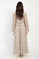Rayan Cotton Embroidered Polka Floral Set