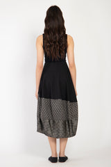Hawwa Cotton & Silk Brocade Skirt