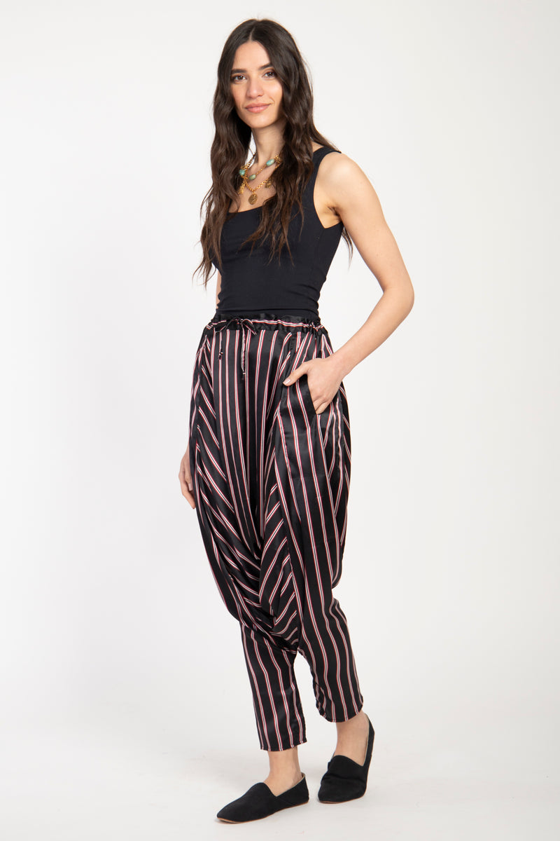 Rafic Silk Stripes Sirwal